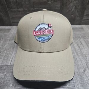 Lake Ridge Golf Course Country Club Imperial Strapback Hat Cap
